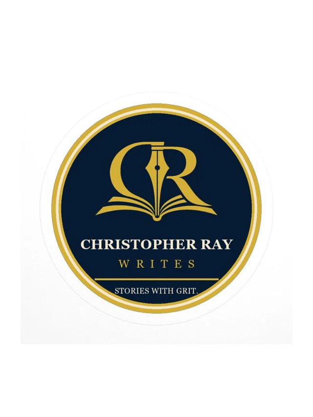 Round Author Seal Sticker product mockup