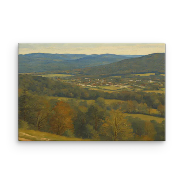 Fort Payne Below the Rise — The Cut canvas print