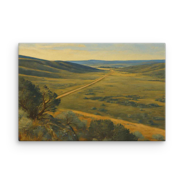 Funnel at First Light — Dead Man’s Trail canvas print